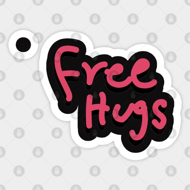 Free Hugs Sticker by Heartfeltarts